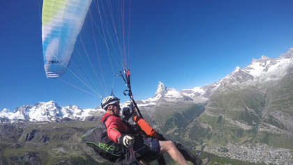 Paragliding Tandem Flights Zermatt