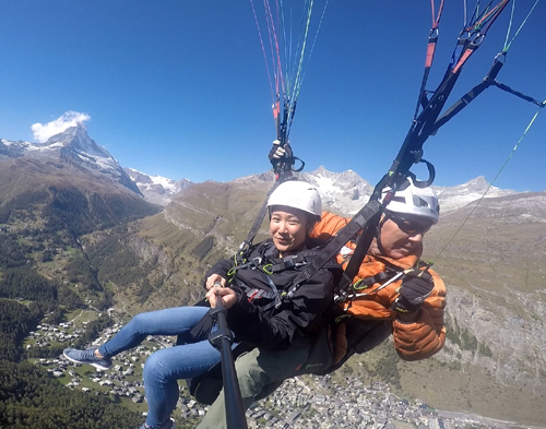 Paragliding Tandem Flights Zermatt