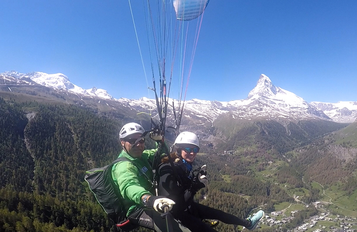 Paragliding Tandem Flights Zermatt